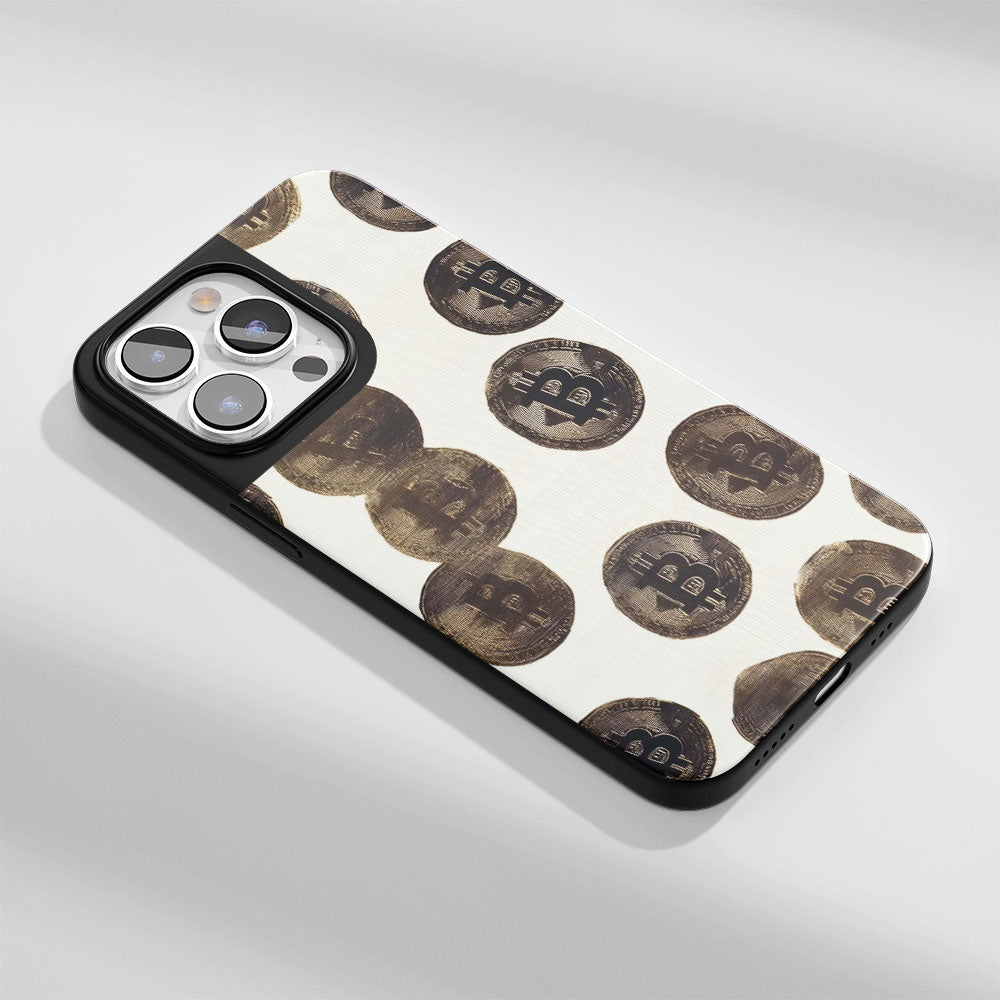 Industry-Level Tough Matte BTC (Bitcoin) iPhone Case