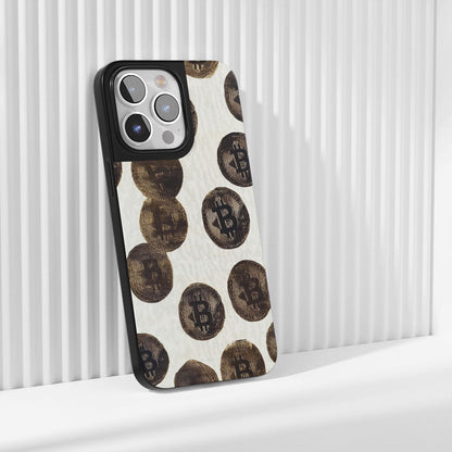 Industry-Level Tough Matte BTC (Bitcoin) iPhone Case