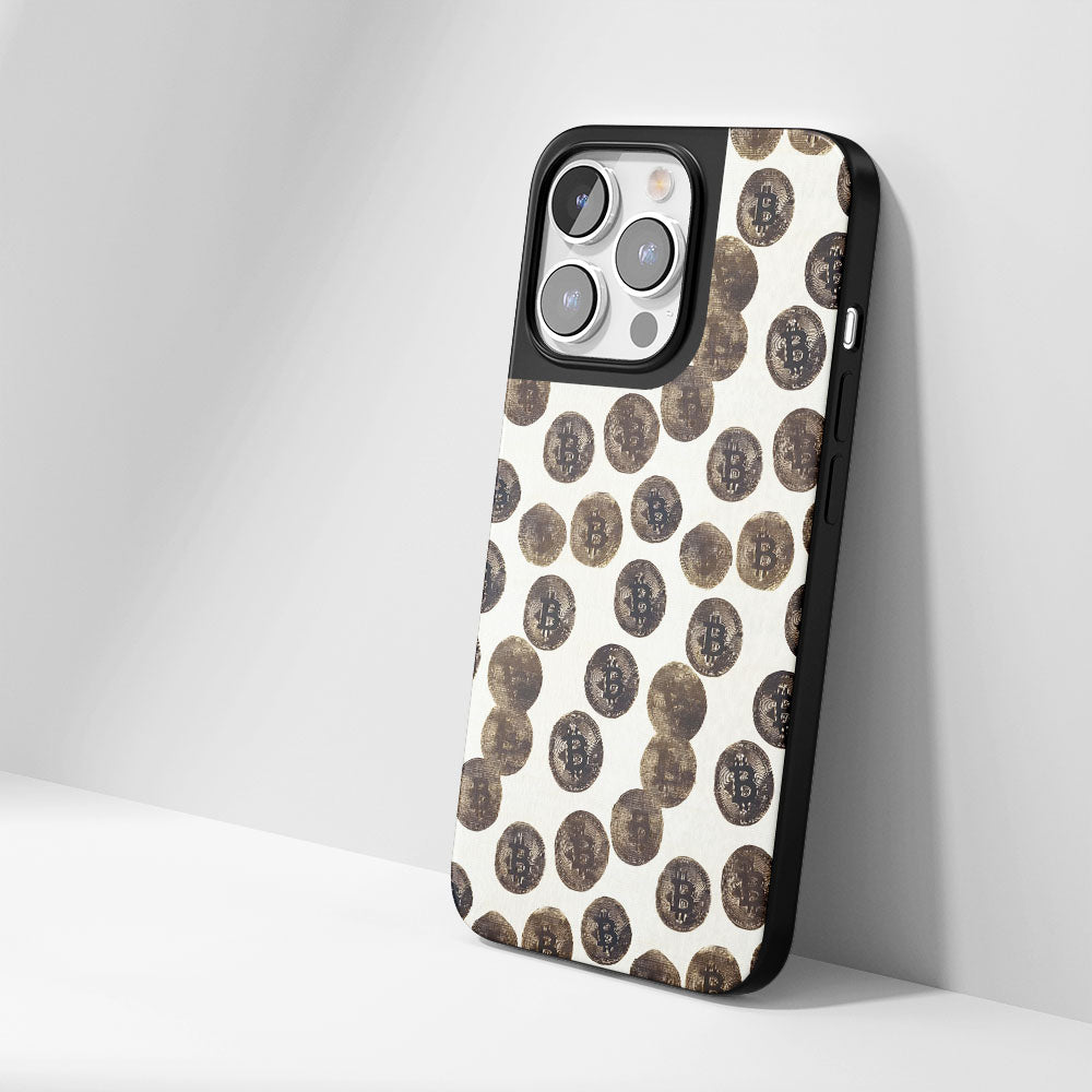 Industry-Level Tough Matte BTC (Bitcoin) iPhone Case