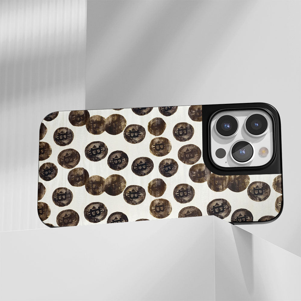 Industry-Level Tough Matte BTC (Bitcoin) iPhone Case