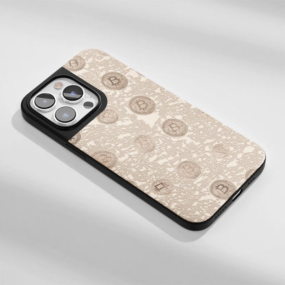 Industry-Level Tough Matte BTC (Bitcoin) iPhone Case