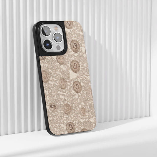 Industry-Level Tough Matte BTC (Bitcoin) iPhone Case