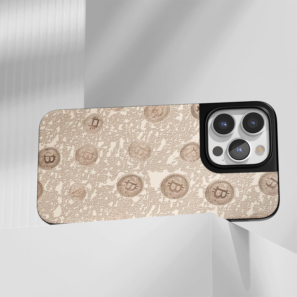 Industry-Level Tough Matte BTC (Bitcoin) iPhone Case