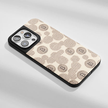 Industry-Level Tough Matte BTC (Bitcoin) iPhone Case