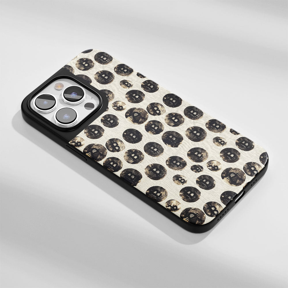 Industry-Level Tough Matte BTC (Bitcoin) iPhone Case