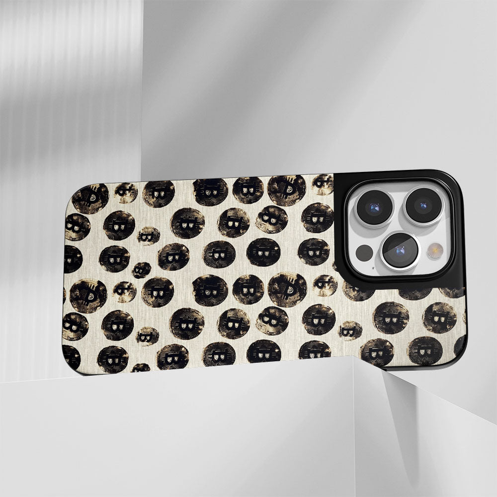 Industry-Level Tough Matte BTC (Bitcoin) iPhone Case