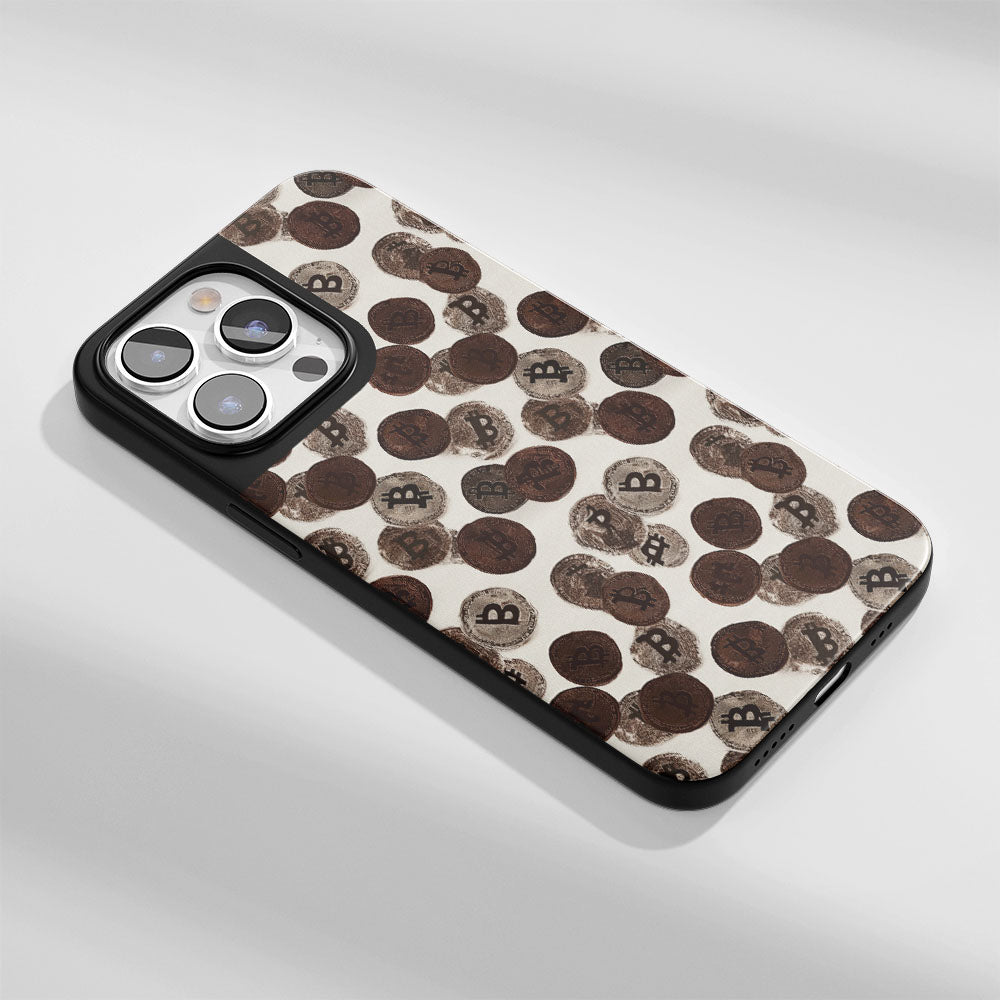 Industry-Level Tough Matte BTC (Bitcoin) iPhone Case