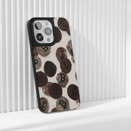 Industry-Level Tough Matte BTC (Bitcoin) iPhone Case