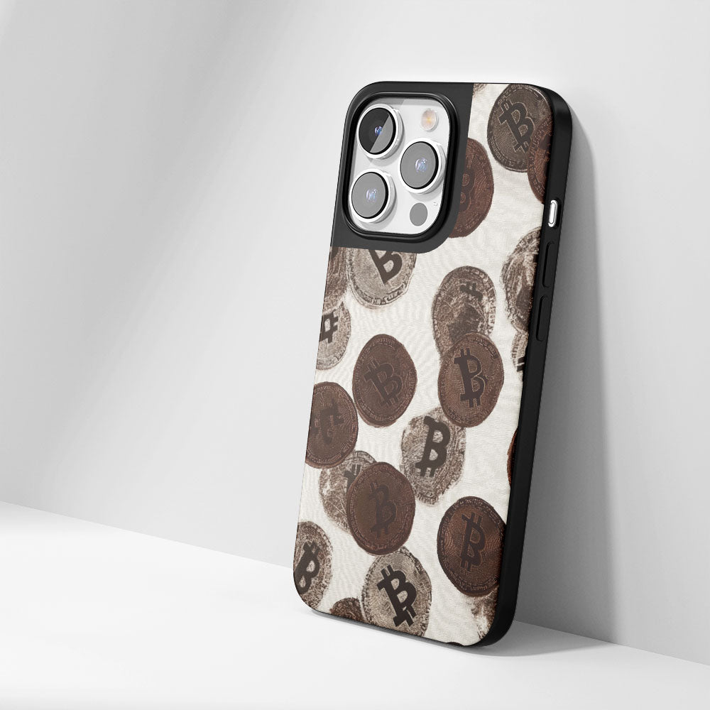 Industry-Level Tough Matte BTC (Bitcoin) iPhone Case