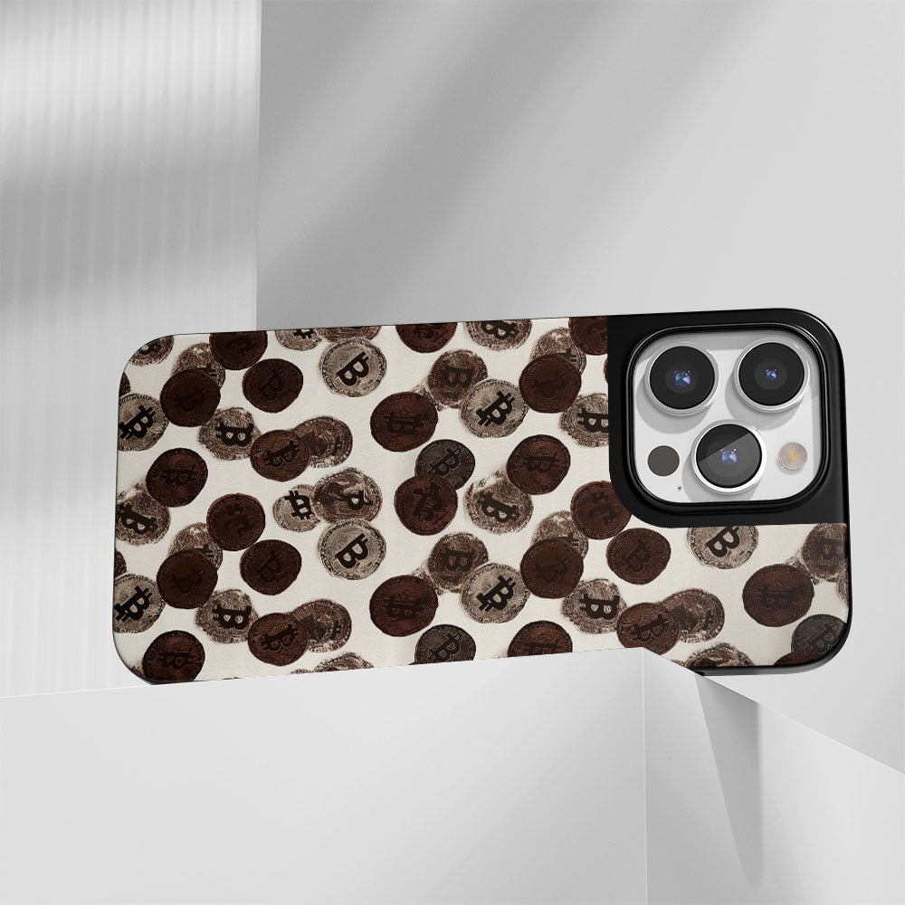 Industry-Level Tough Matte BTC (Bitcoin) iPhone Case