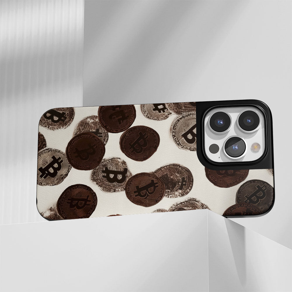 Industry-Level Tough Matte BTC (Bitcoin) iPhone Case