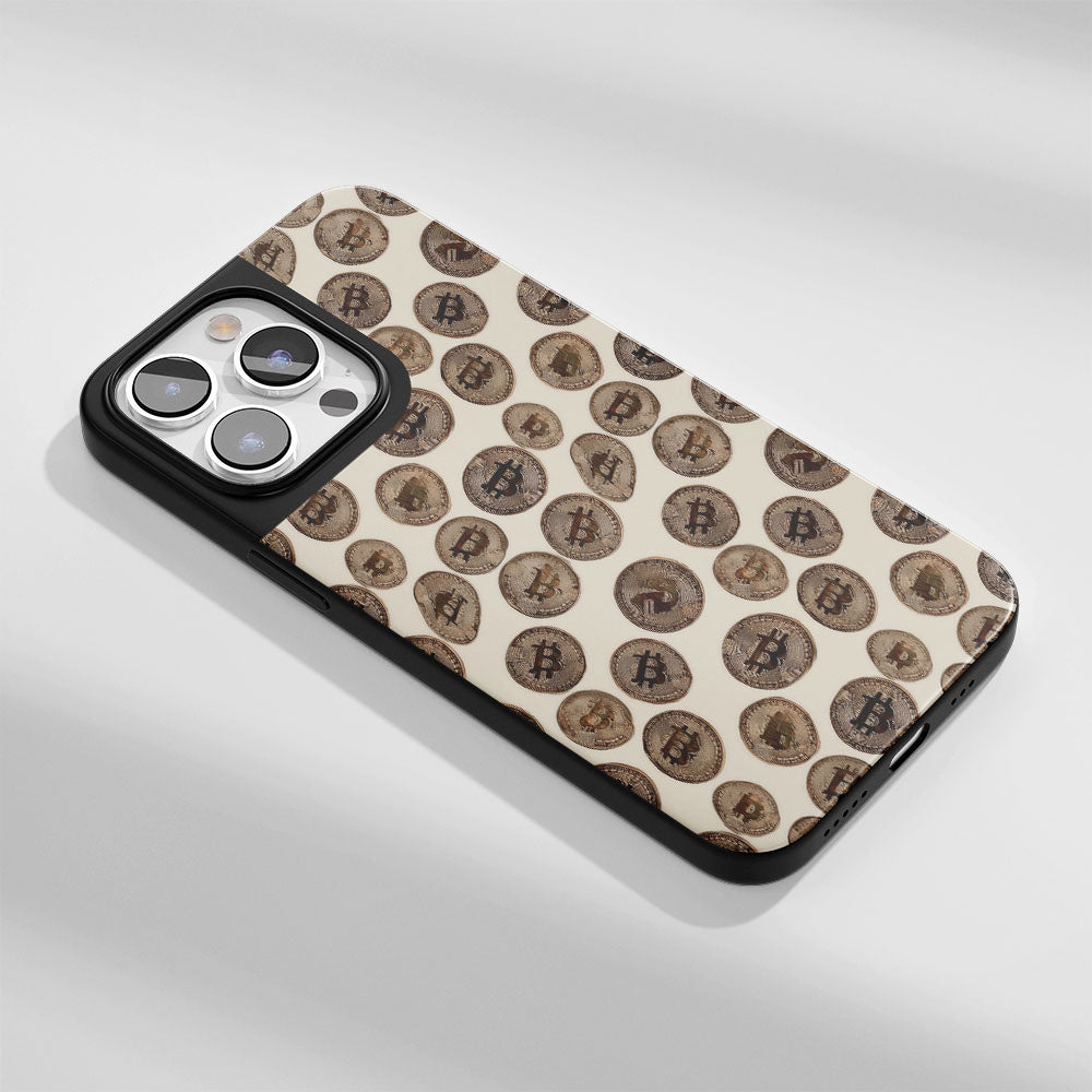 Industry-Level Tough Matte BTC (Bitcoin) iPhone Case