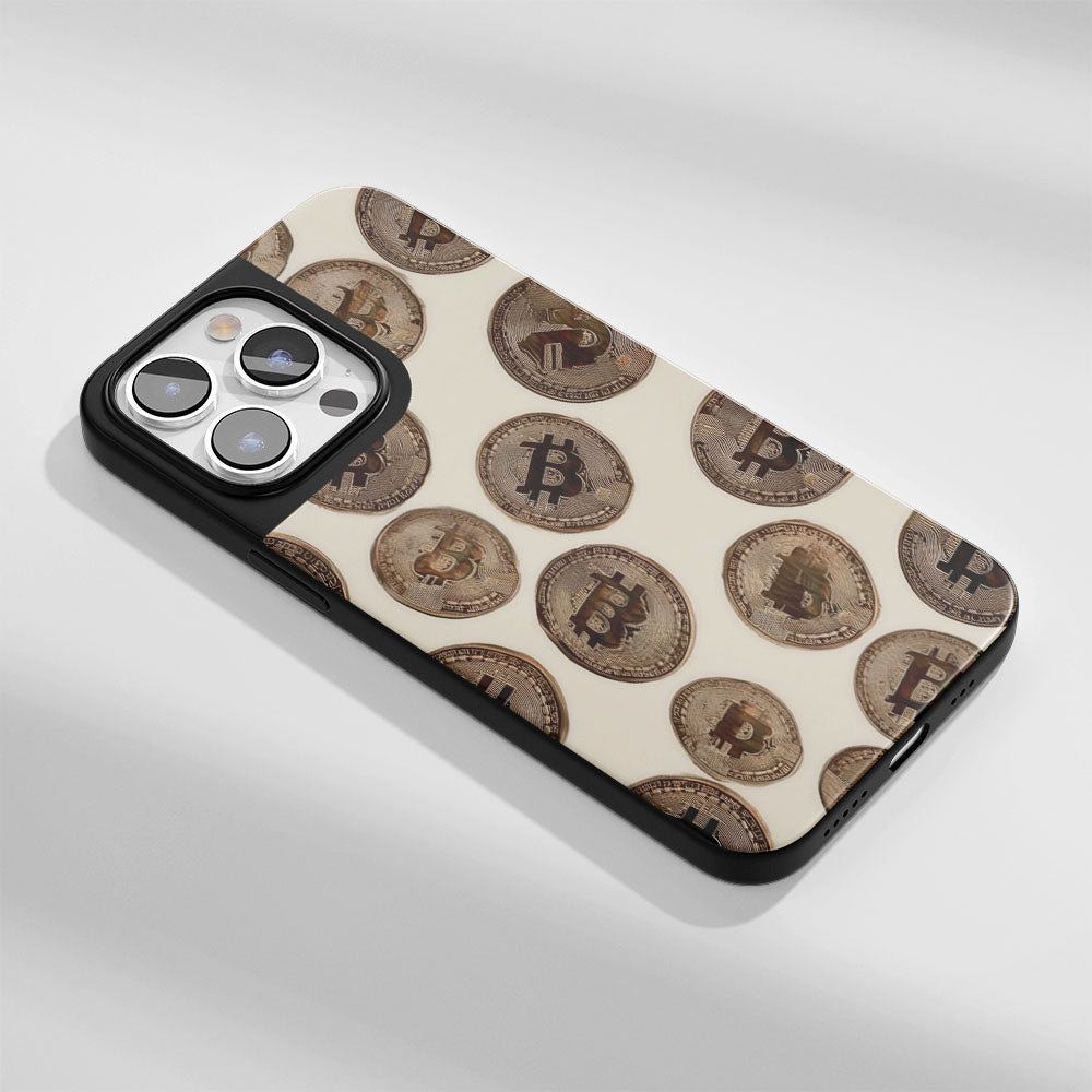 Industry-Level Tough Matte BTC (Bitcoin) iPhone Case