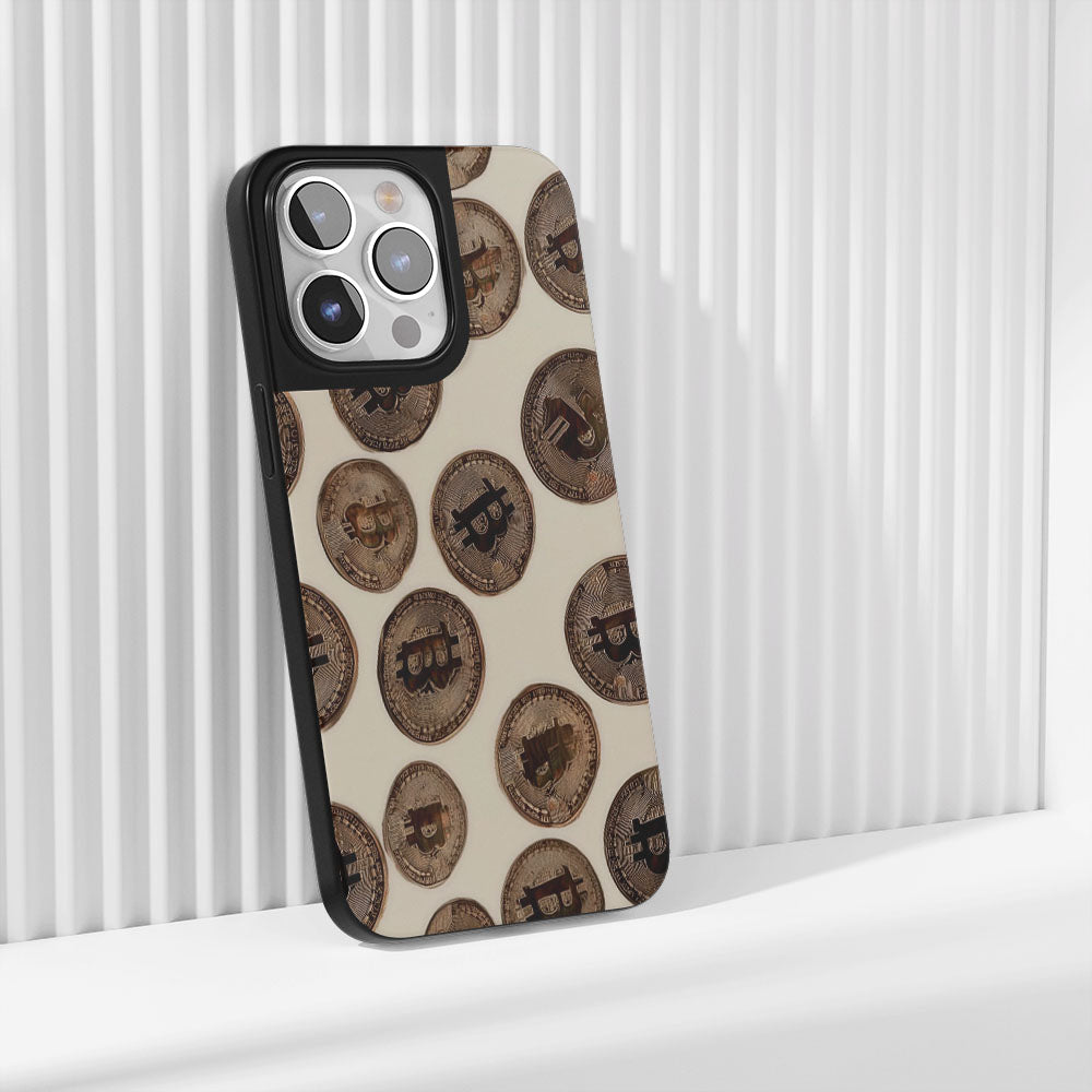 Industry-Level Tough Matte BTC (Bitcoin) iPhone Case