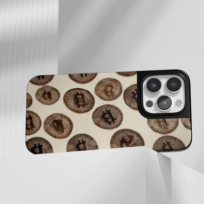 Industry-Level Tough Matte BTC (Bitcoin) iPhone Case