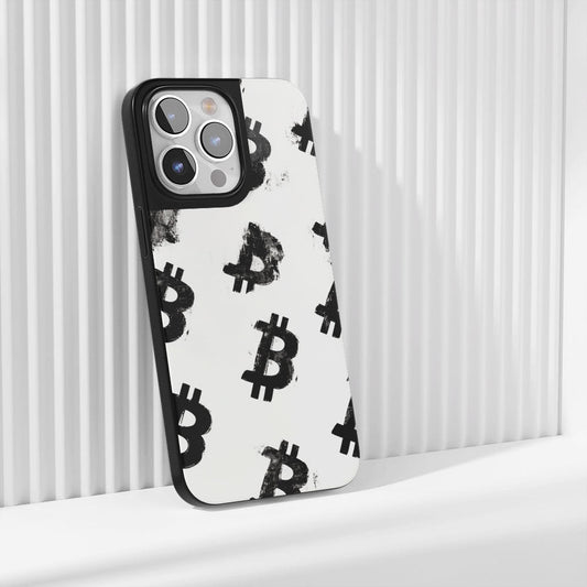 工業級堅韌霧面 BTC（比特幣）iPhone 手機殼