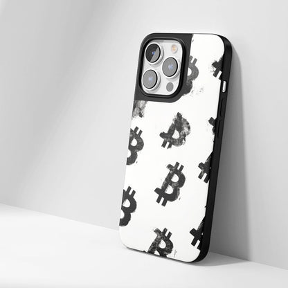 工業級堅韌霧面 BTC（比特幣）iPhone 手機殼