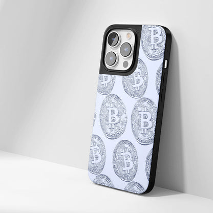 工業級堅韌霧面 BTC（比特幣）iPhone 手機殼