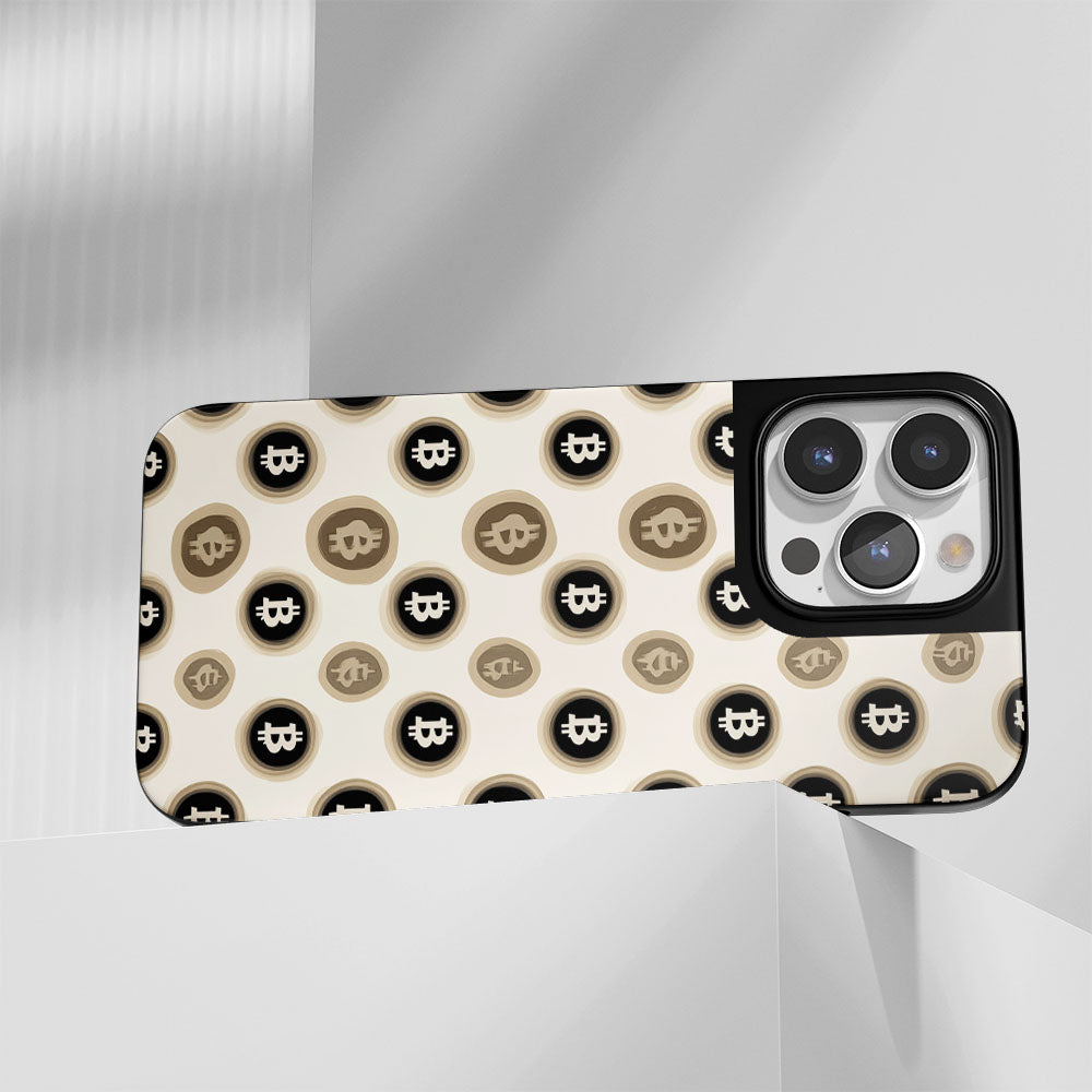 Industry-Level Tough Matte BTC (Bitcoin) iPhone Case