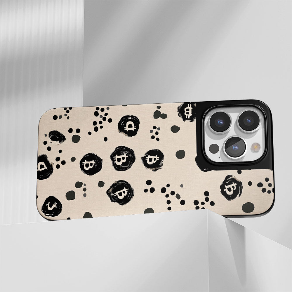 Industry-Level Tough Matte BTC (Bitcoin) iPhone Case