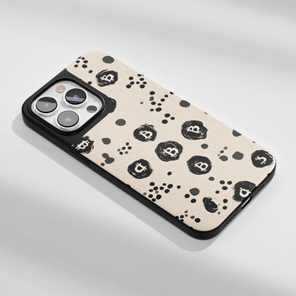 Industry-Level Tough Matte BTC (Bitcoin) iPhone Case