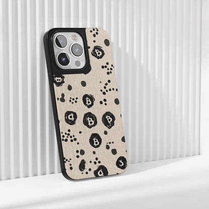 Industry-Level Tough Matte BTC (Bitcoin) iPhone Case