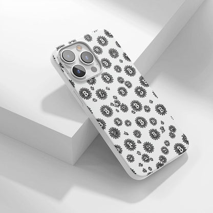 Latest 3rd-Generation Crystal Tough Glossy BTC (Bitcoin) iPhone Case