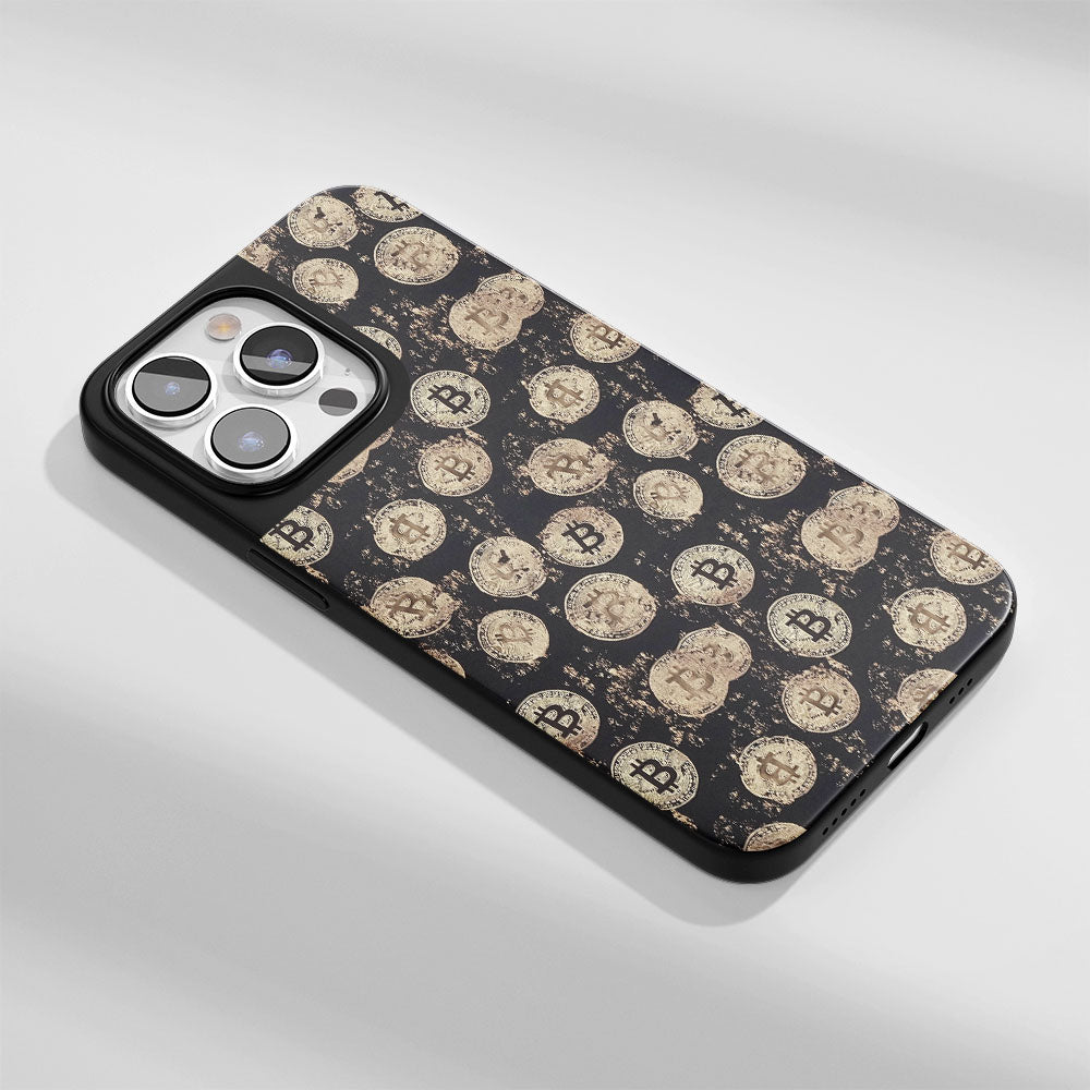 Industry-Level Tough Matte BTC (Bitcoin) iPhone Case