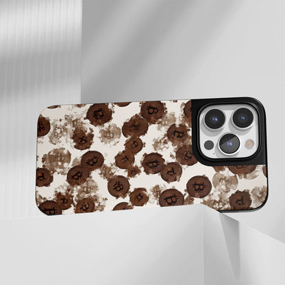 Industry-Level Tough Matte BTC (Bitcoin) iPhone Case