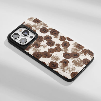 Industry-Level Tough Matte BTC (Bitcoin) iPhone Case