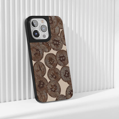 Industry-Level Tough Matte BTC (Bitcoin) iPhone Case