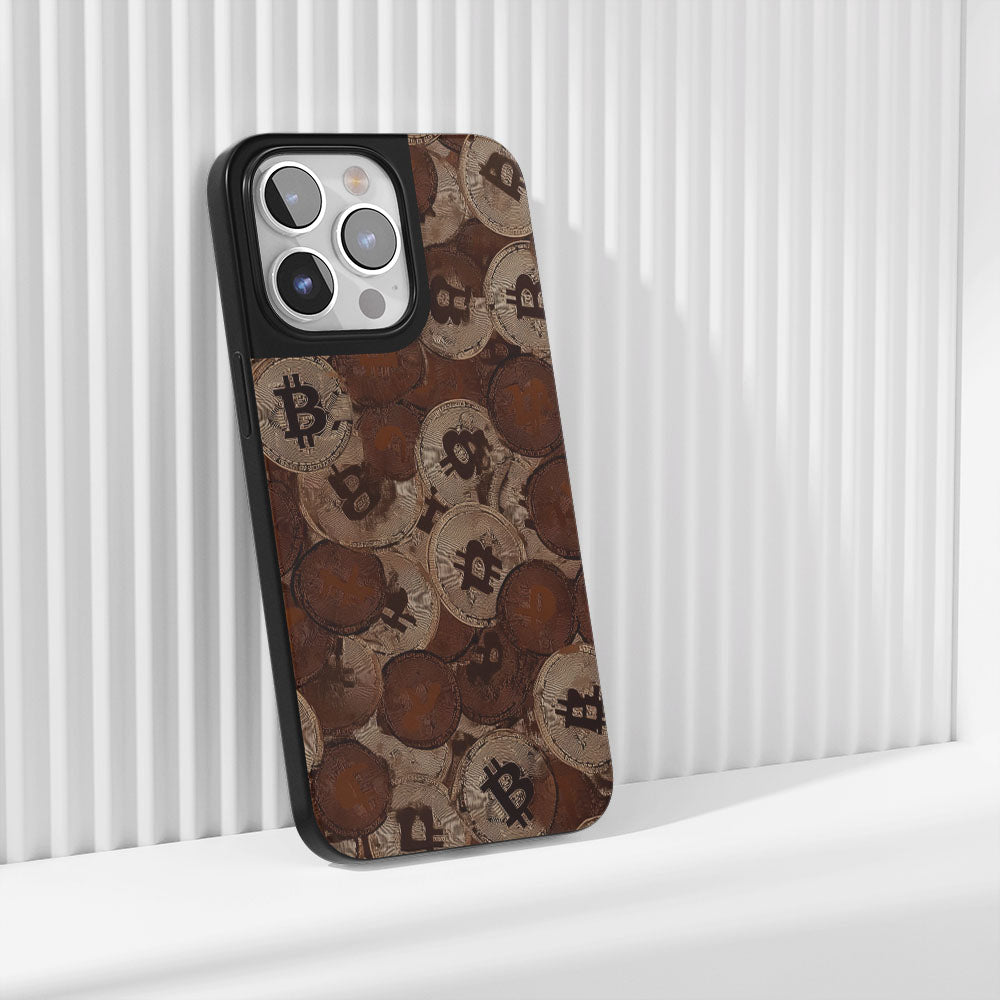 Industry-Level Tough Matte BTC (Bitcoin) iPhone Case