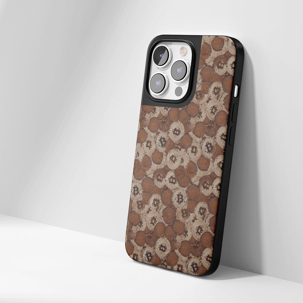 Industry-Level Tough Matte BTC (Bitcoin) iPhone Case