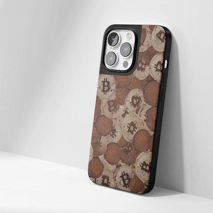 Industry-Level Tough Matte BTC (Bitcoin) iPhone Case