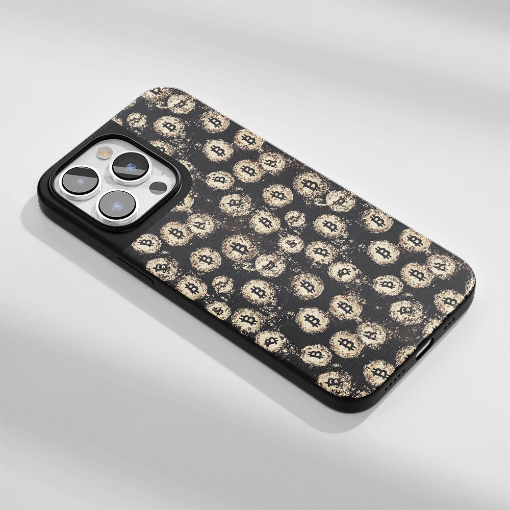 Industry-Level Tough Matte BTC (Bitcoin) iPhone Case