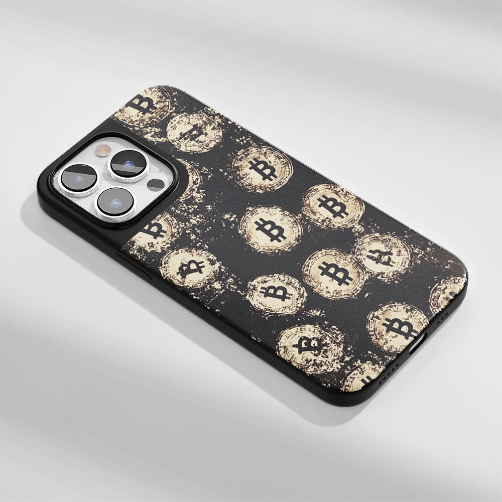 Industry-Level Tough Matte BTC (Bitcoin) iPhone Case