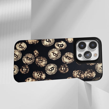 Industry-Level Tough Matte BTC (Bitcoin) iPhone Case