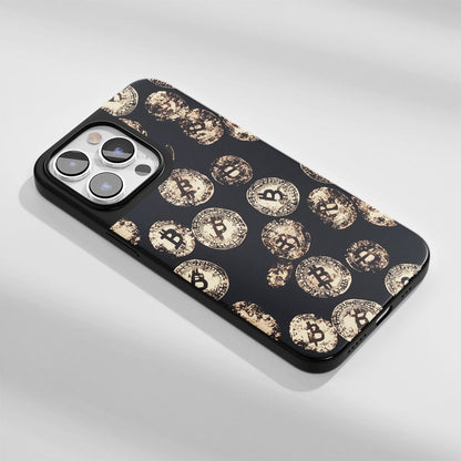 Industry-Level Tough Matte BTC (Bitcoin) iPhone Case