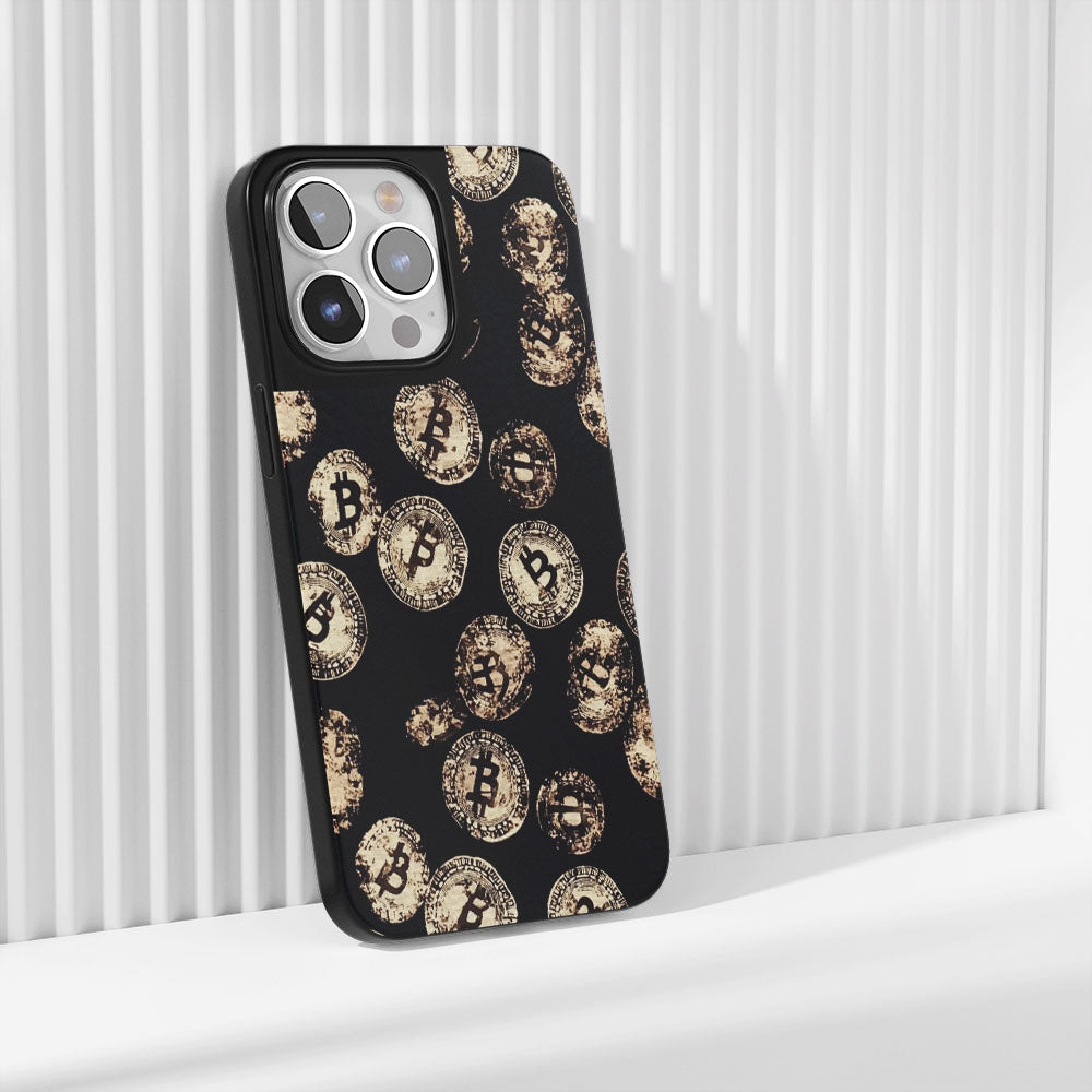 Industry-Level Tough Matte BTC (Bitcoin) iPhone Case