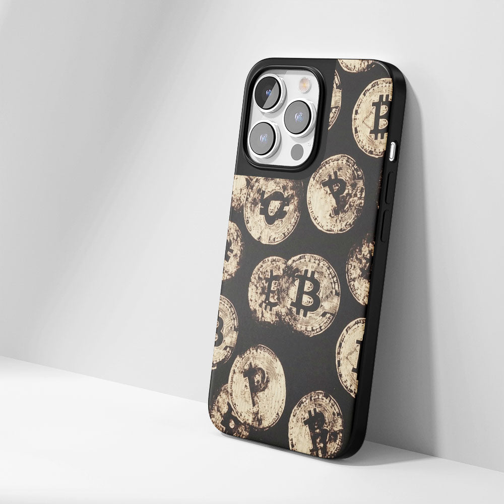 Industry-Level Tough Matte BTC (Bitcoin) iPhone Case