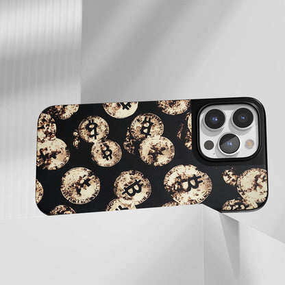 Industry-Level Tough Matte BTC (Bitcoin) iPhone Case