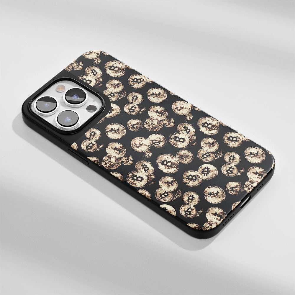 Industry-Level Tough Matte BTC (Bitcoin) iPhone Case