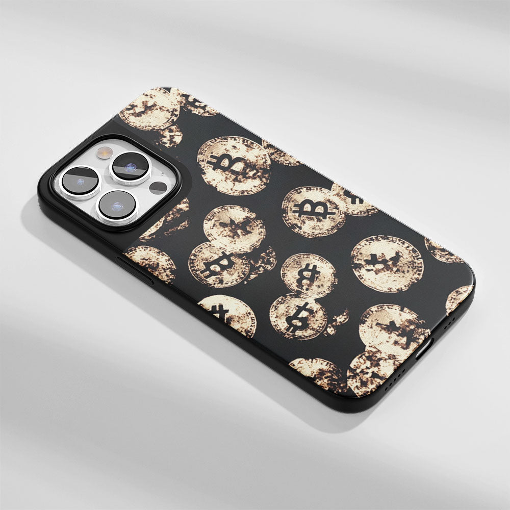 Industry-Level Tough Matte BTC (Bitcoin) iPhone Case