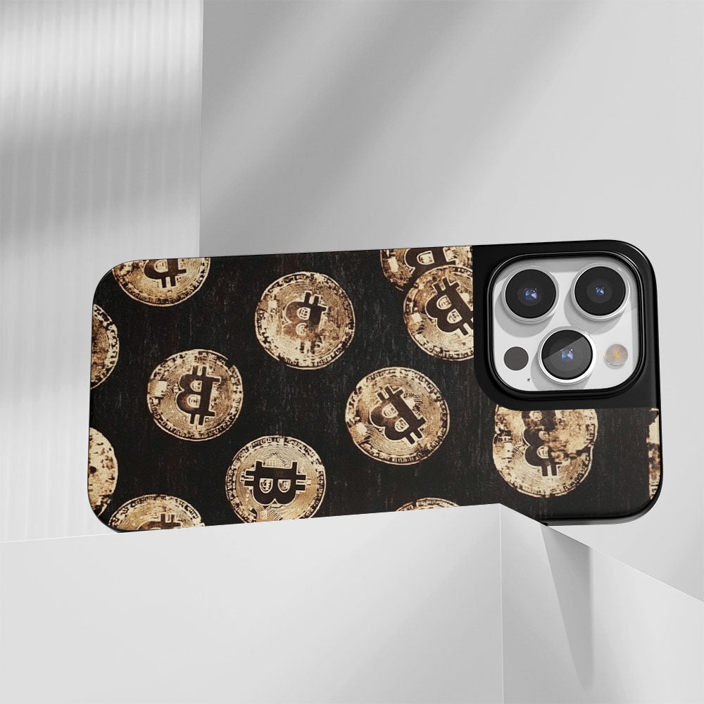 Industry-Level Tough Matte BTC (Bitcoin) iPhone Case