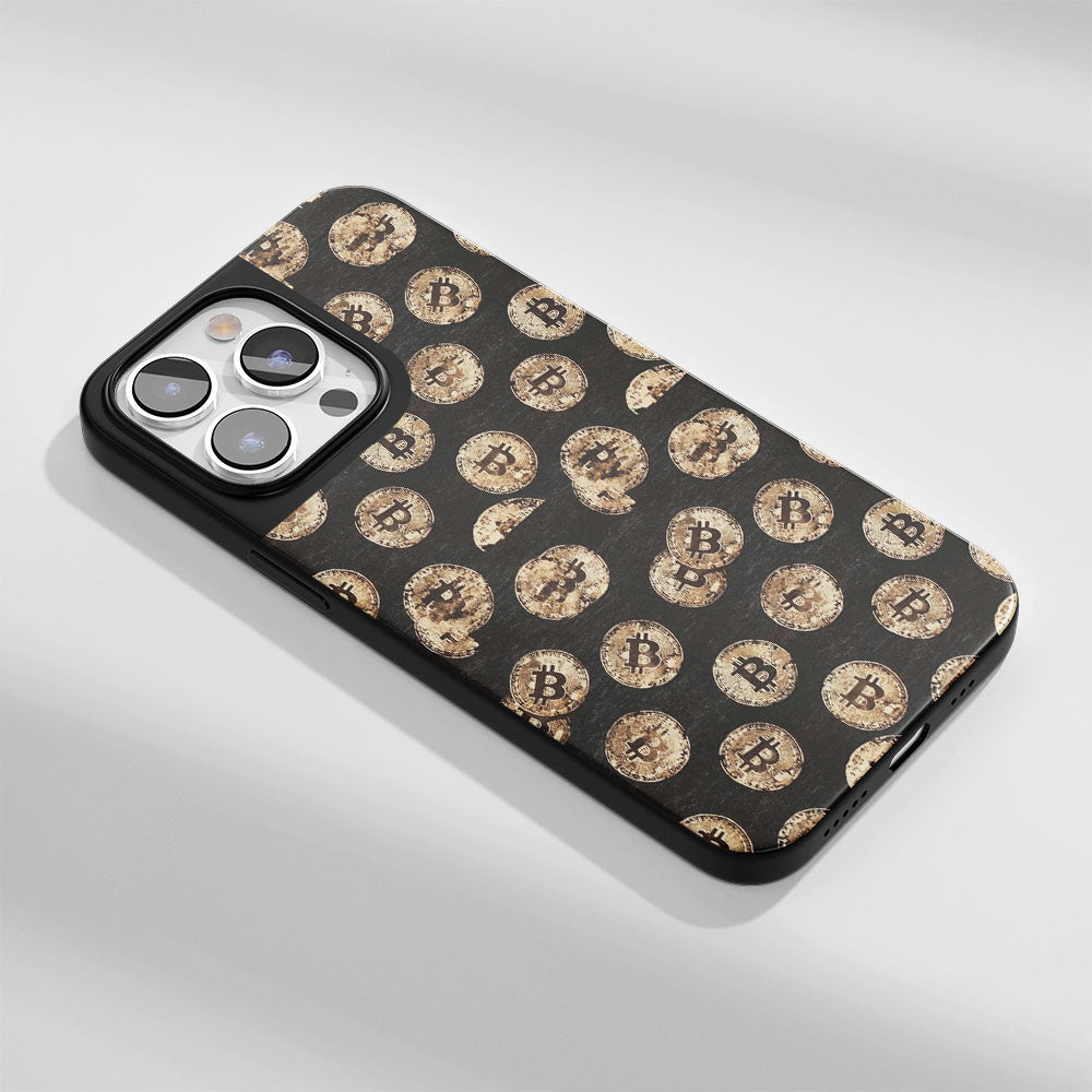 Industry-Level Tough Matte BTC (Bitcoin) iPhone Case