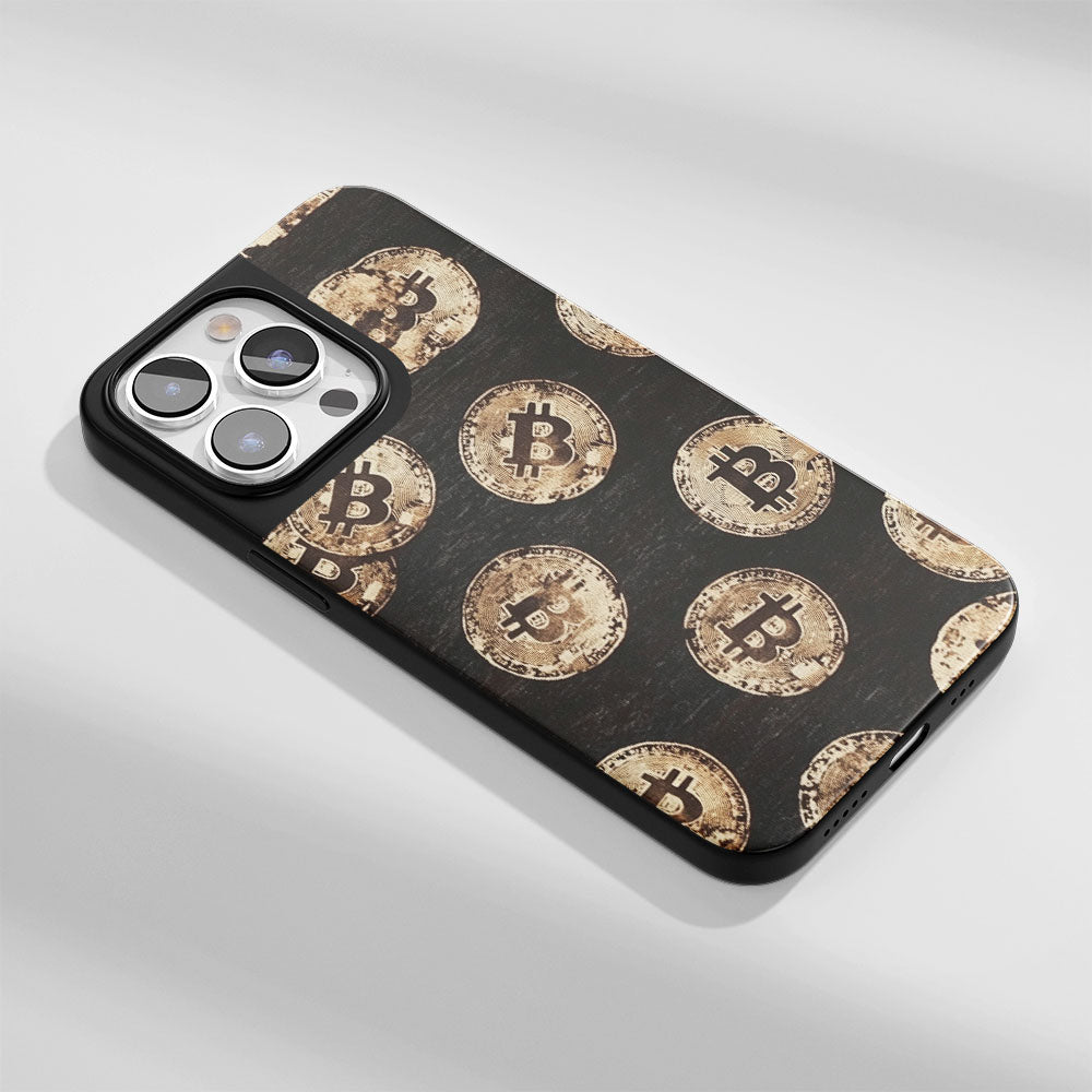 Industry-Level Tough Matte BTC (Bitcoin) iPhone Case