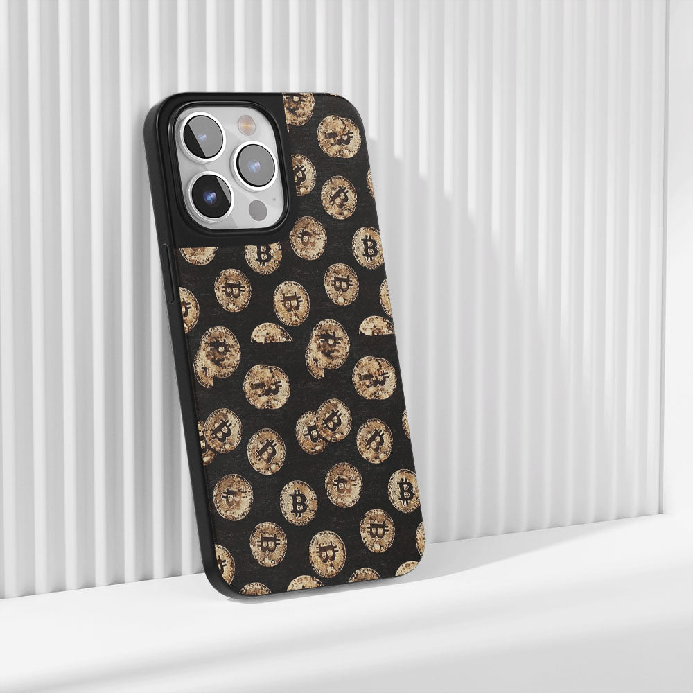 Industry-Level Tough Matte BTC (Bitcoin) iPhone Case