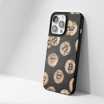 工業級堅韌霧面 BTC（比特幣）iPhone 手機殼