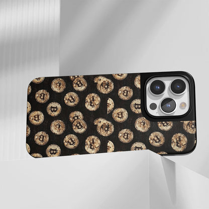 Industry-Level Tough Matte BTC (Bitcoin) iPhone Case