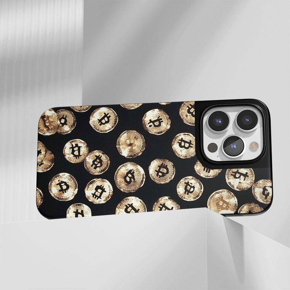 Industry-Level Tough Matte BTC (Bitcoin) iPhone Case